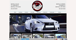 Desktop Screenshot of mayvillemotors.net