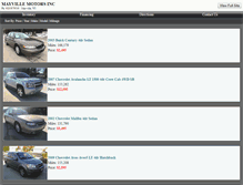 Tablet Screenshot of mayvillemotors.net